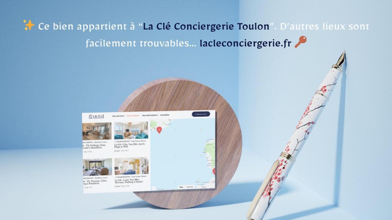 Apartament La Cle - Port - Gare - Centre De Tulon Zewnętrze zdjęcie
